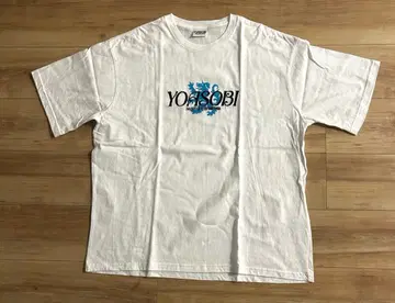 YOASOBI WANDARA 로고 티셔츠 L 사이즈 화이트