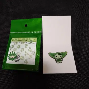 Algae 일본관 조 키티 시크릿 핀 배지 미카즈키모