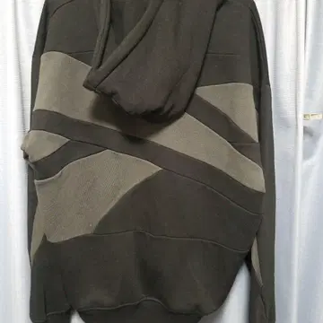 리복 블랙 후드티 M