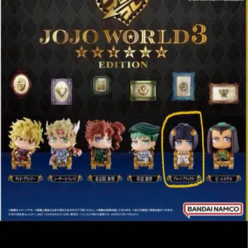 JOJO WORLD 3 EDITION 부챠라티 가챠가챠