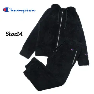 Champion/후와모코/플리스 셋업/룸웨어/익명 배송