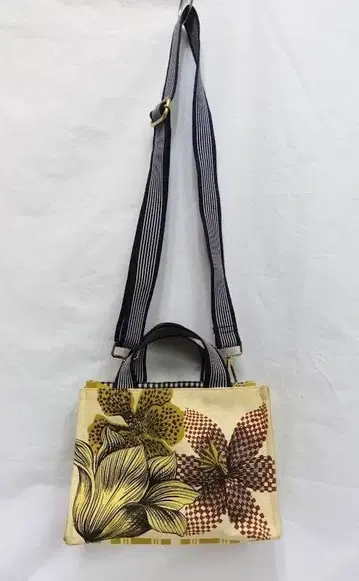 INOUITOOSH 이누이트슈 꽃무늬 캔버스 2WAY 백