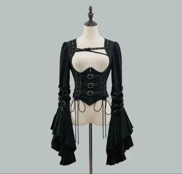 호시바코 works 나이트 이블 슬리브 벨트 코르셋 : L