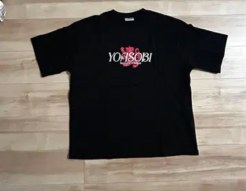 YOASOBI WANDARA 로고 티셔츠 M 사이즈 블랙
