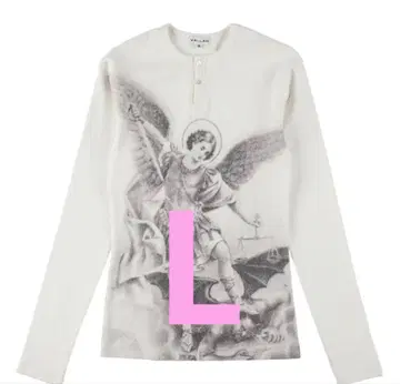 Vallad V.HENRY 넥 L/S 써멀 L 화이트