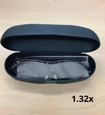 미사용 새상품 하즈키 루페 라지 1.32x 블랙 그레이