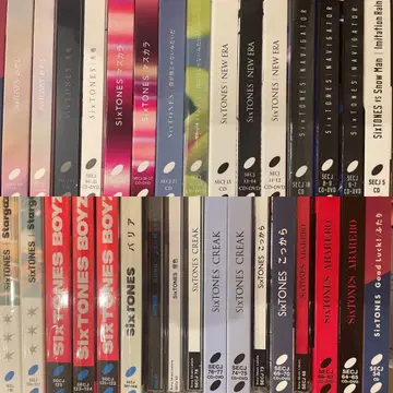 SixTONES 싱글 CD 묶음 판매