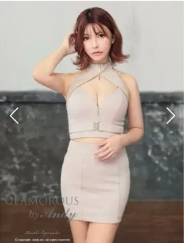 글래머러스 드레스 캬바쿠라걸 드레스 glamorous