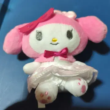 마이멜로디 인형 키링 핑크