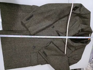 브라운 계열 자켓과 팬츠 세트