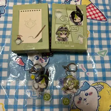 원신 타이나리 코레이 공식 키엘 아크릴 키링 2세트