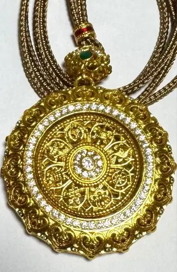 오사카 간사이 엑스포 네팔관 목걸이 펜던트 마왈