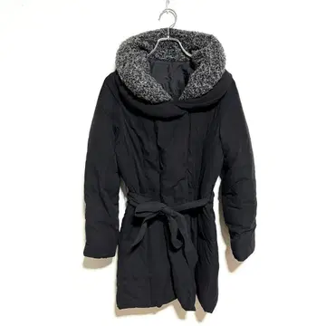 Jean 다운 코트 성숙한 코디 여성용 H라인 귀여운 프론트 리본