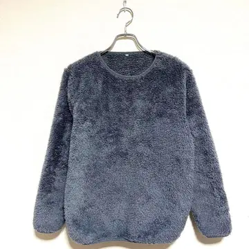 캐주얼 심플 가을 겨울 M 사이즈 여성용 보아 아우터 상의