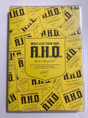 WEST. LIVE TOUR 2025 A.H.O. DVD 일반ver