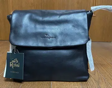 BRUNO ROSSI 가죽 숄더백 블랙