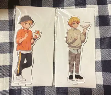 귀멸의 칼날 로손 아크릴 스탠드 등신 아가츠마 젠이츠