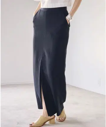 TODAYFUL 트윌 슬릿 스커트 타이트 스커트