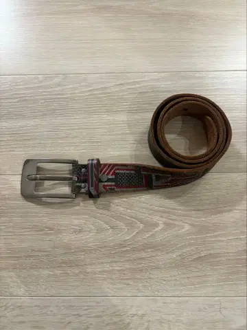 Union jack vintage belt