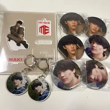 &TEAM first howling 아크릴 스탠드 캔뱃지 마키