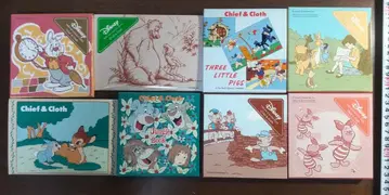 센슈카이 디즈니 밤비 외 타월 손수건 세트