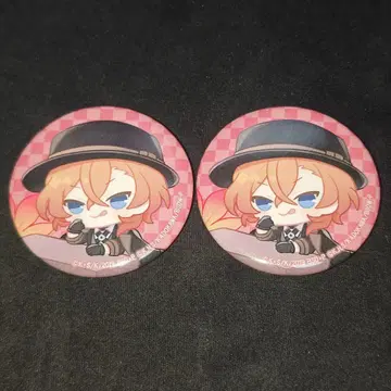 문호 스트레이독스 문스토 제비뽑기당 화과자 캔뱃지 나카하라 츄야