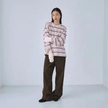 와이드 허리 배기 24인치