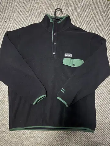 Billabong 플리스 자켓 블랙/그린