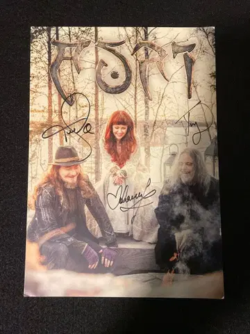 AURI 아우리 친필 사인 카드 Nightwish 나이트위시