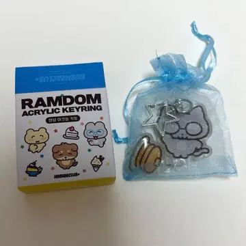 heeheeclub 히히클럽 키링 키링 미사용 네모