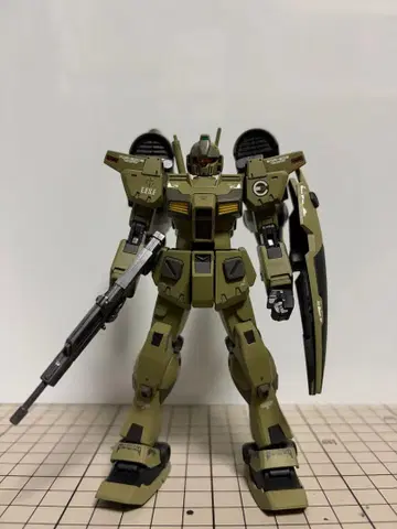 HG 짐 커스텀 전체 도색 완성품 믹싱