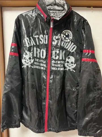 스컬 프린트 캐주얼 자켓 시크 스타일 펑크 헤이세이 갸루 남자 y2k