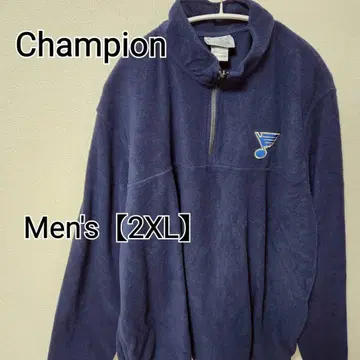z333 [Champion] 하프 지퍼 플리스 자켓 (남성용 2XL)