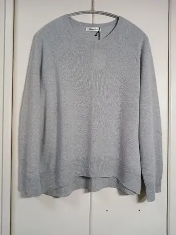 새상품 Casimico 캐시미어 블렌드 풀오버 M 앞기장/짧음 뒷기장/김