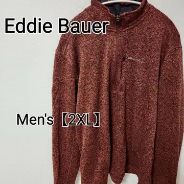 z334 [ Eddie Bauer ] 남성용 하프 지퍼 자켓 (2XL)