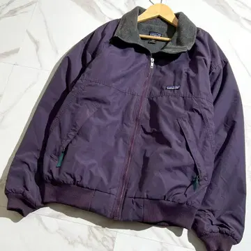 레어 90s USA 파타고니아 쉘드 신틸라 자켓 플리스 퍼플