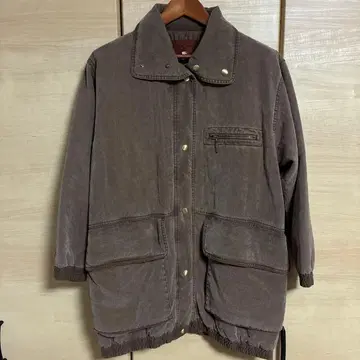 브라운 프린지 자켓