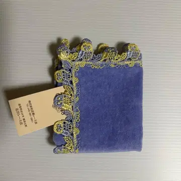 친택 레이스 타월 손수건 올빼미 (샐비어 블루)