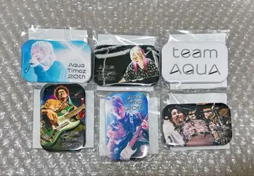 Aqua Timez 온라인 복권 캔뱃지 세트 2