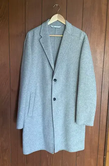 ZARA 그레이 체스터 코트 L 시착만 한 상품 미사용