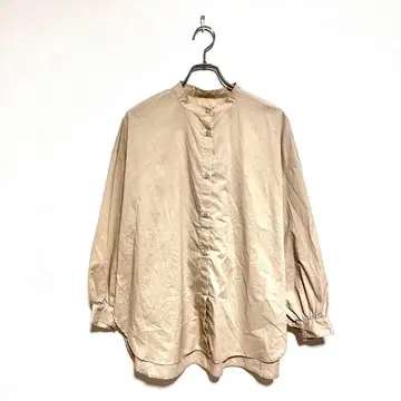 여성용 밴드 카라 캐주얼 셔츠 긴팔 M 사이즈 봄 여름 추천