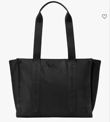 Kate Spade 블랙 킵 라지 토트
