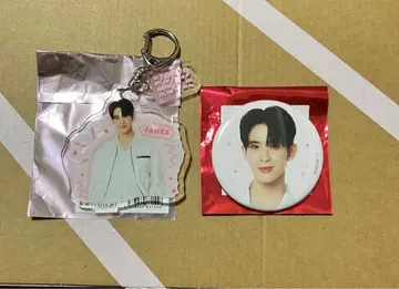 JAMES 아크릴 키링 캔 배지 세트