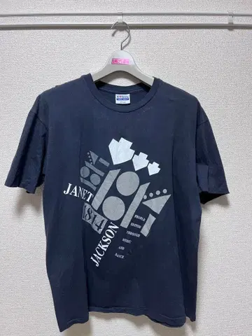 90s Janet Jackson 투어 티셔츠 빈티지