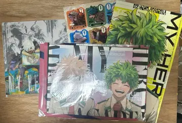 히로아카 점프 GIGA 부록 코스터 클리어 케이스 포스터