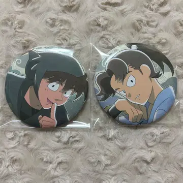 세가 럭키 쿠지 닌타마 란타로 캔뱃지 도이 한스케 야마다 리키치