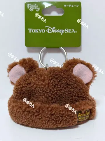 판타지 스프링스 로스트 키즈 곰 키체인 디즈니