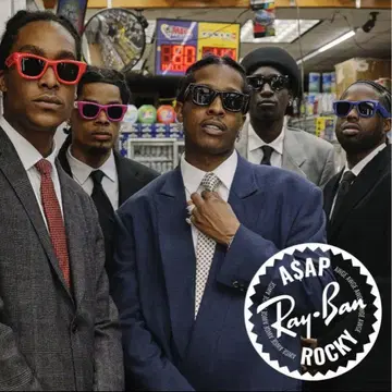 Ray-Ban WAYFARER PUFFER ASAP ROCKY