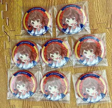 학원 아이돌 마스터 하치케이시마 파라다이스 캔뱃지 하나우미 유메 8개