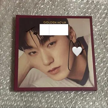 ATEEZ GOLDEN HOUR  영통 친필 사인 앨범